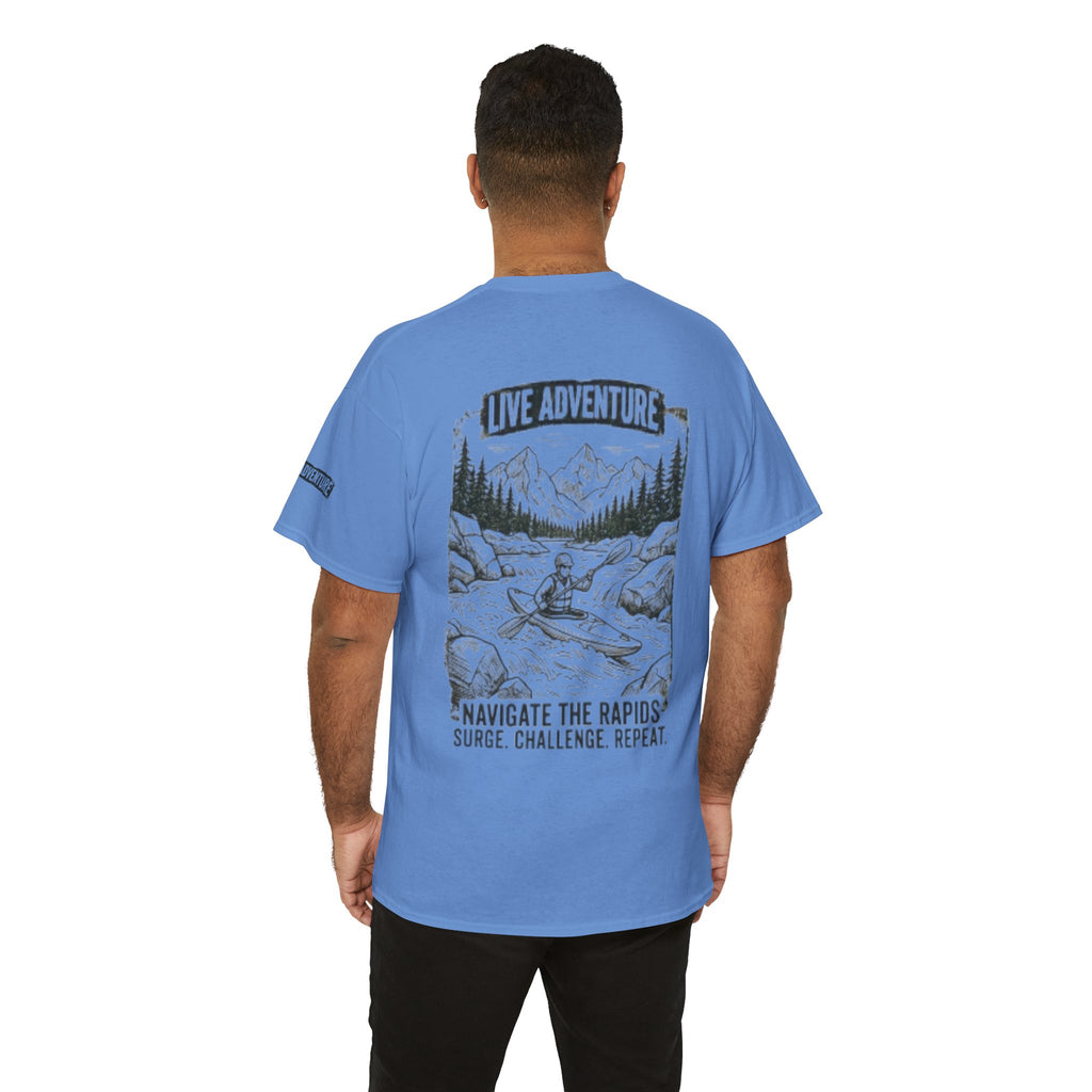 "Live Adventure - Kayak" Premium Graphic Tee