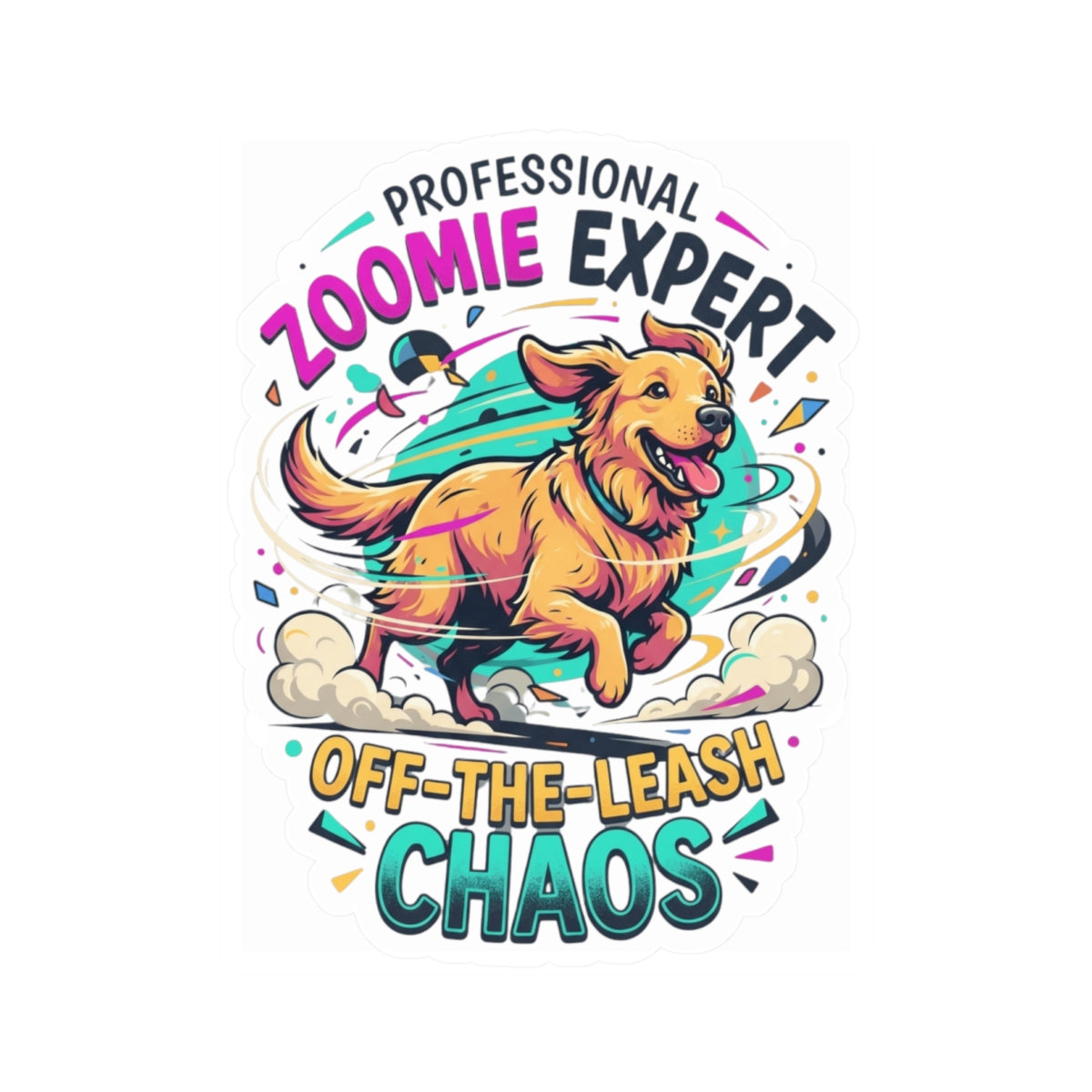 "Professional Zoomie Expert" Sticker — Main