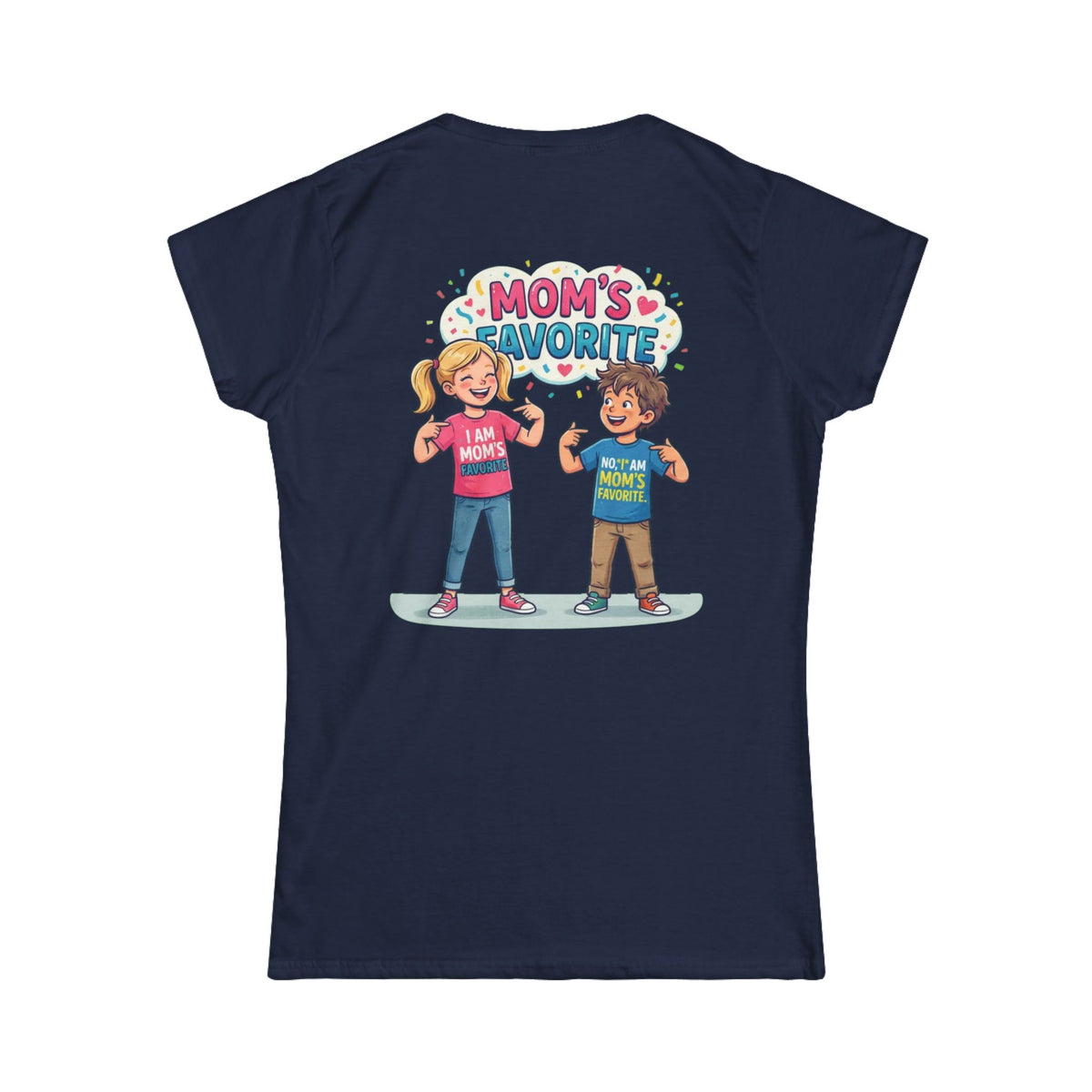 Color: Navy | Mom's Favorite Women's Tee