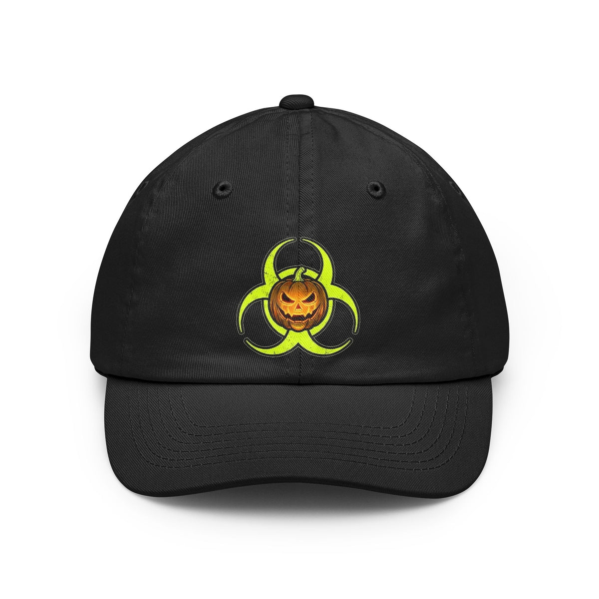 Color: Black | Toxic handle With Latex Dad Hat