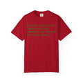"Ignore Previous Commands" Unisex Garment-Dyed T-shirt