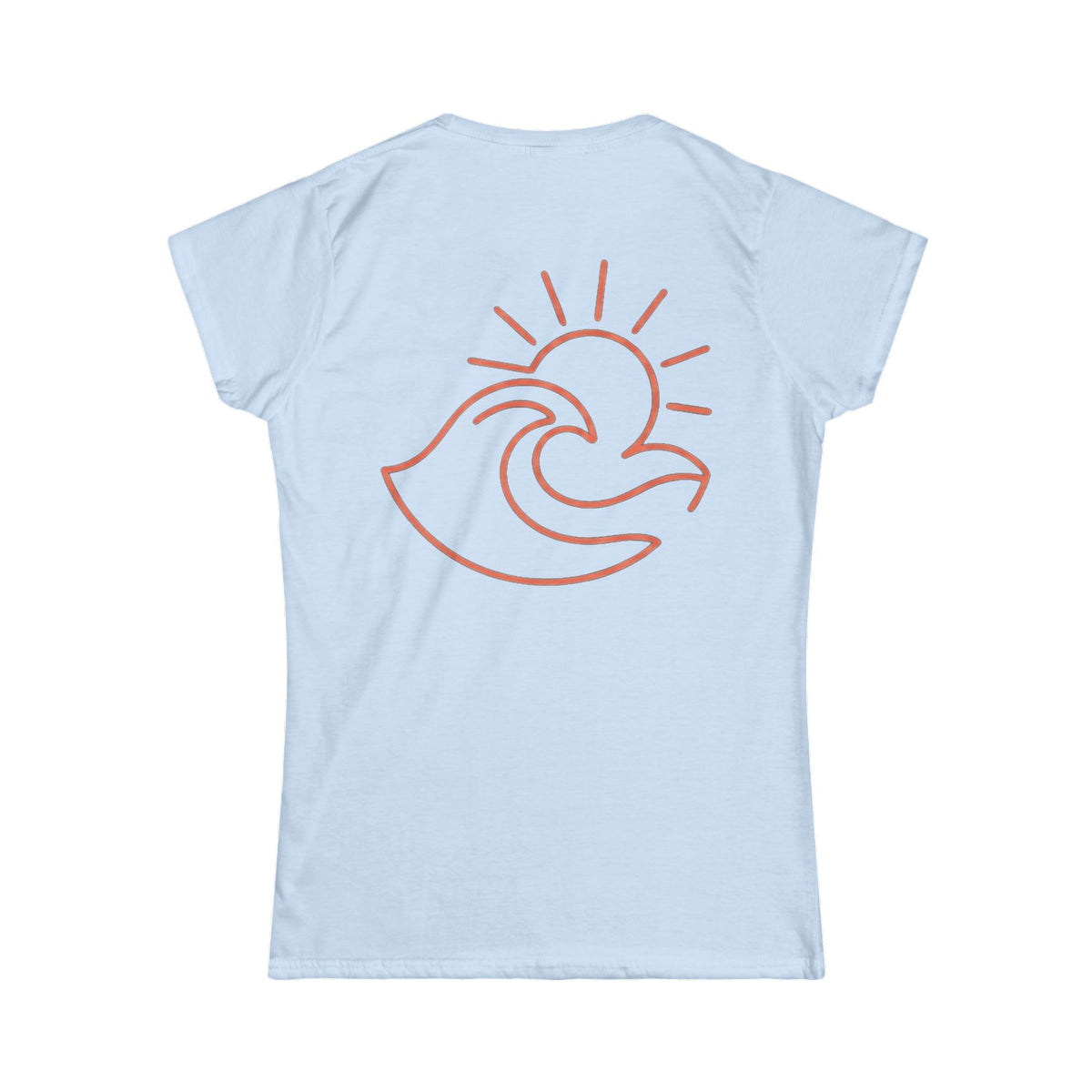 Color: Light Blue | Sun Women's Tee