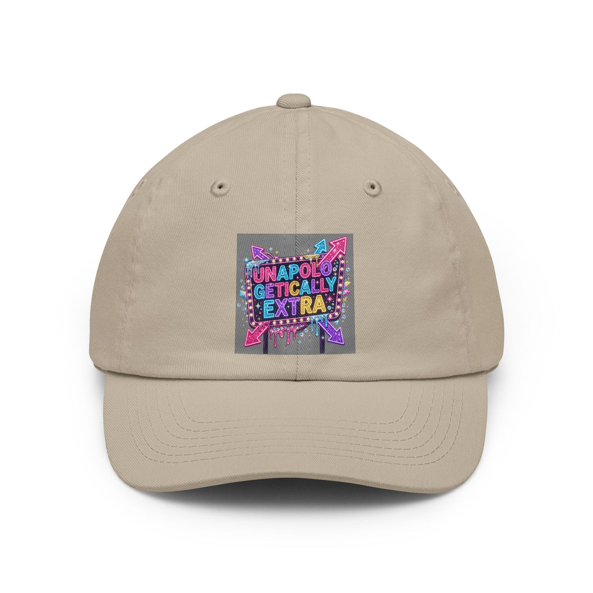 Color: Stone | Unapoligetically Extra Dad Hat