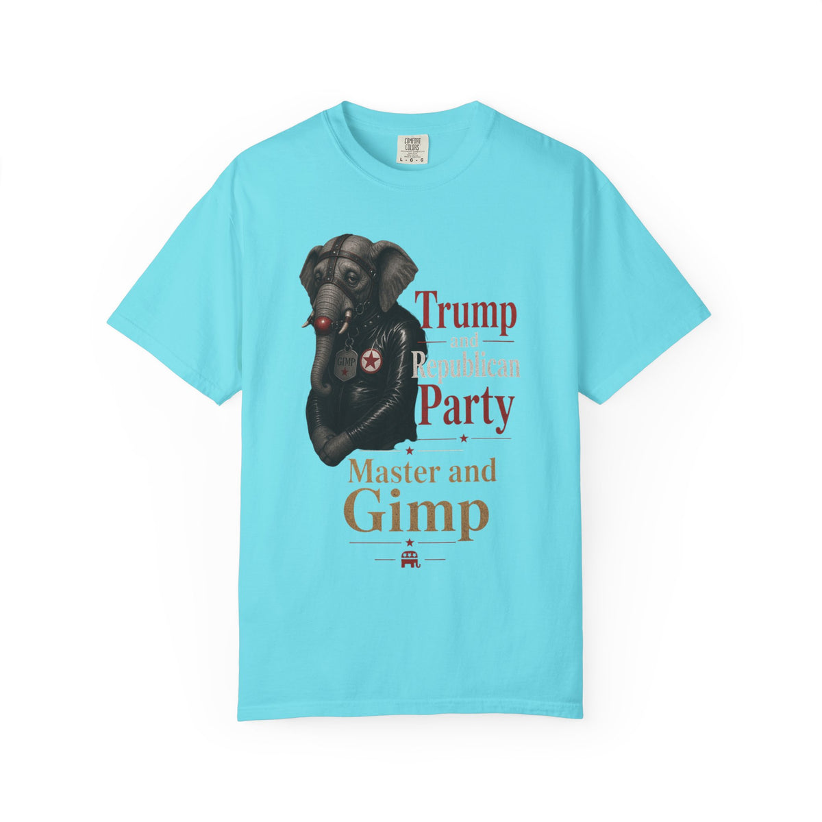Color: Lagoon Blue | Master and Gimp Unisex Garment-Dyed Tee