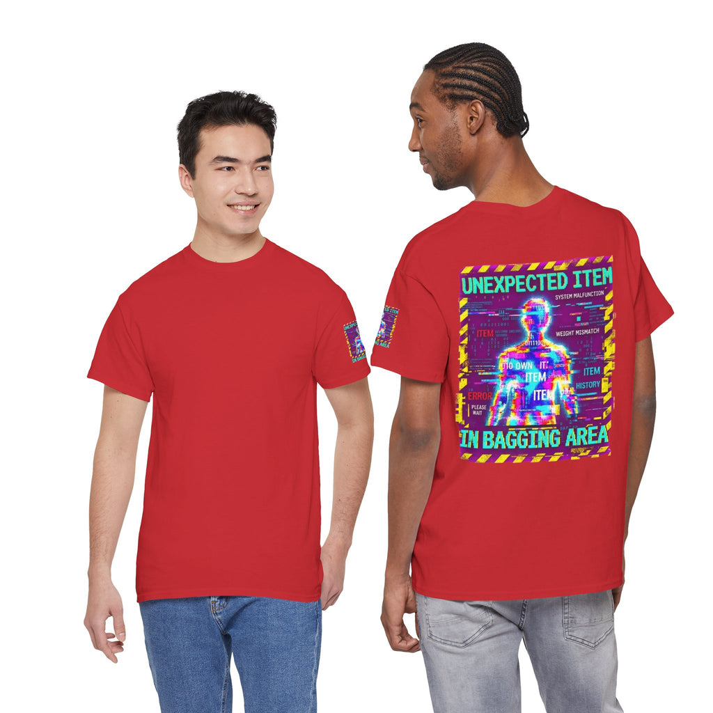 "Unexpected Item In Bagging Area" Premium Graphic Tee