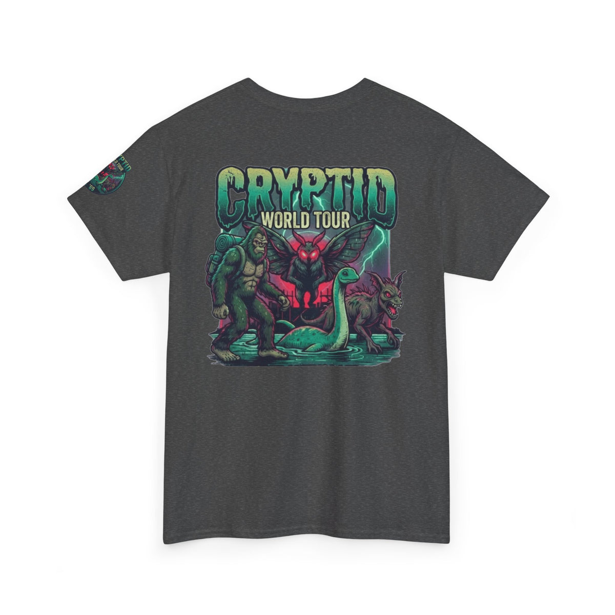 "Puzizia (Global-Cryptid Mashup) Cryptid World Tour" Premium Graphic Tee