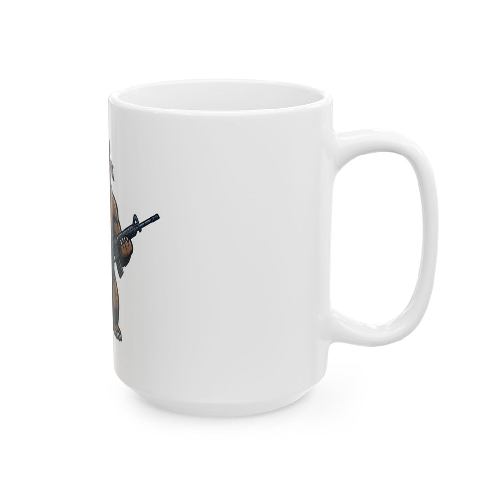 "Right to Arm Bears" White Ceramic Mug — Graphic