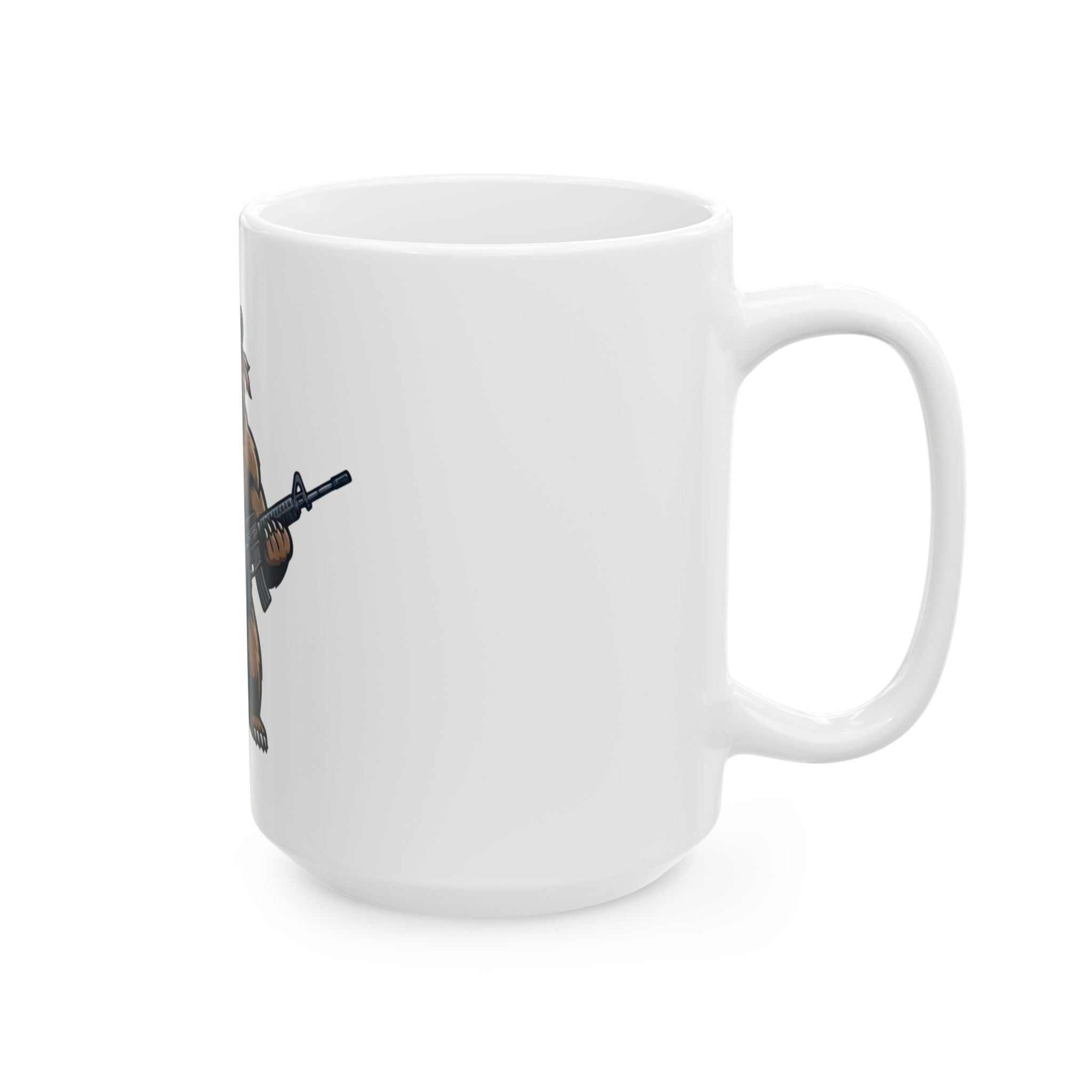 "Right to Arm Bears" White Ceramic Mug — Graphic