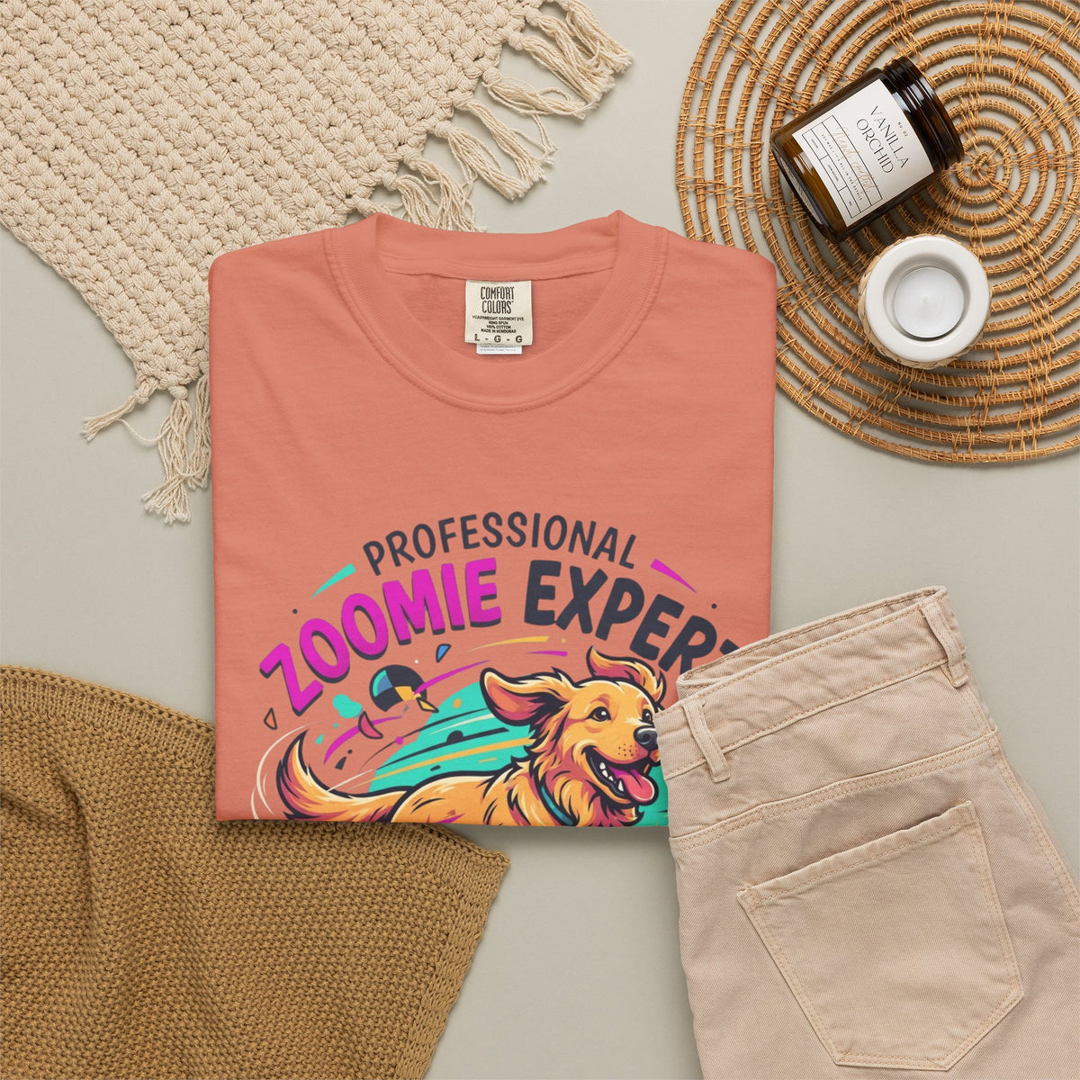 Professional Zoomie Expert Unisex Garment-Dyed Tee