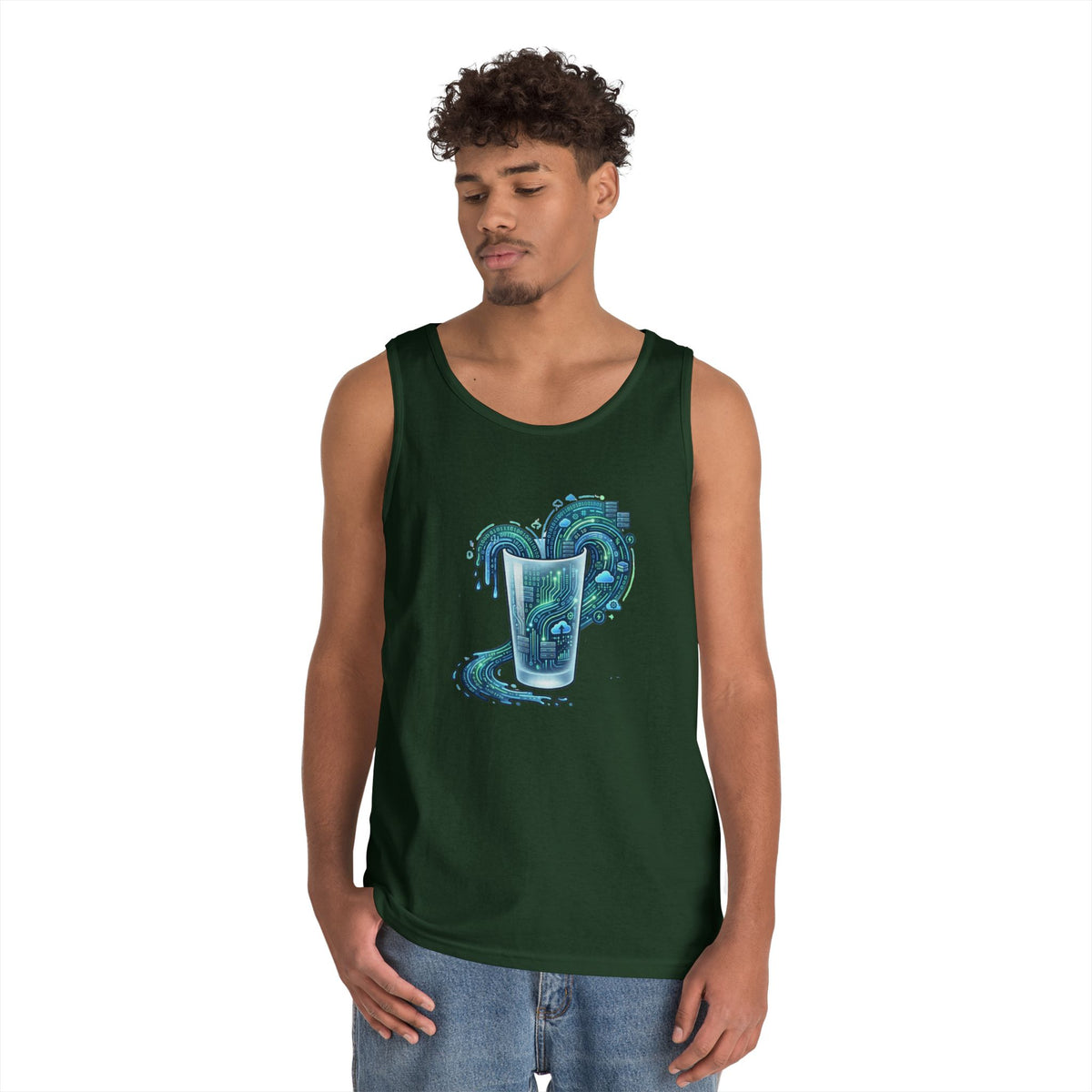 "Glass of Data" Tank Top