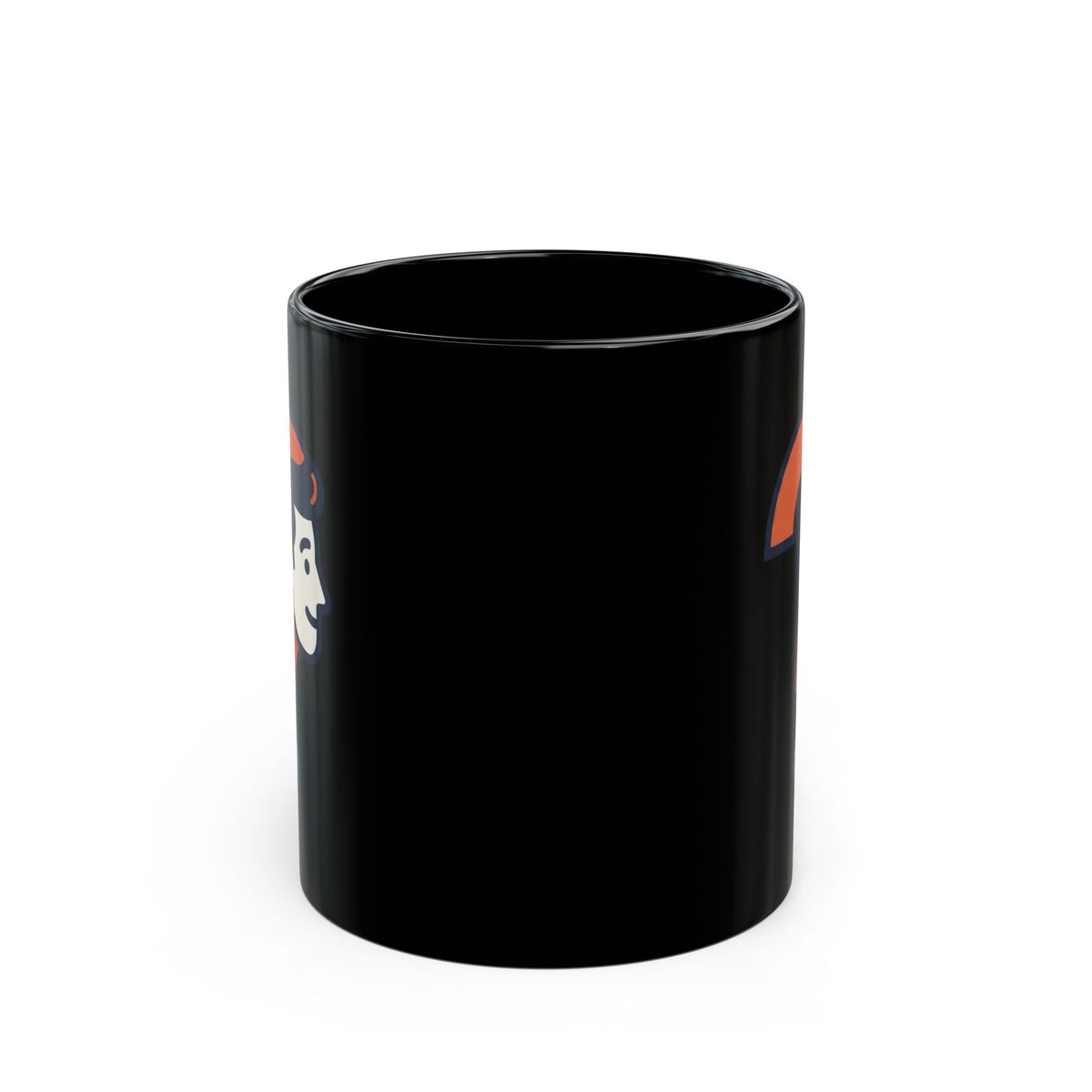 "Main Character Energy" Black Ceramic Mug — Graphic