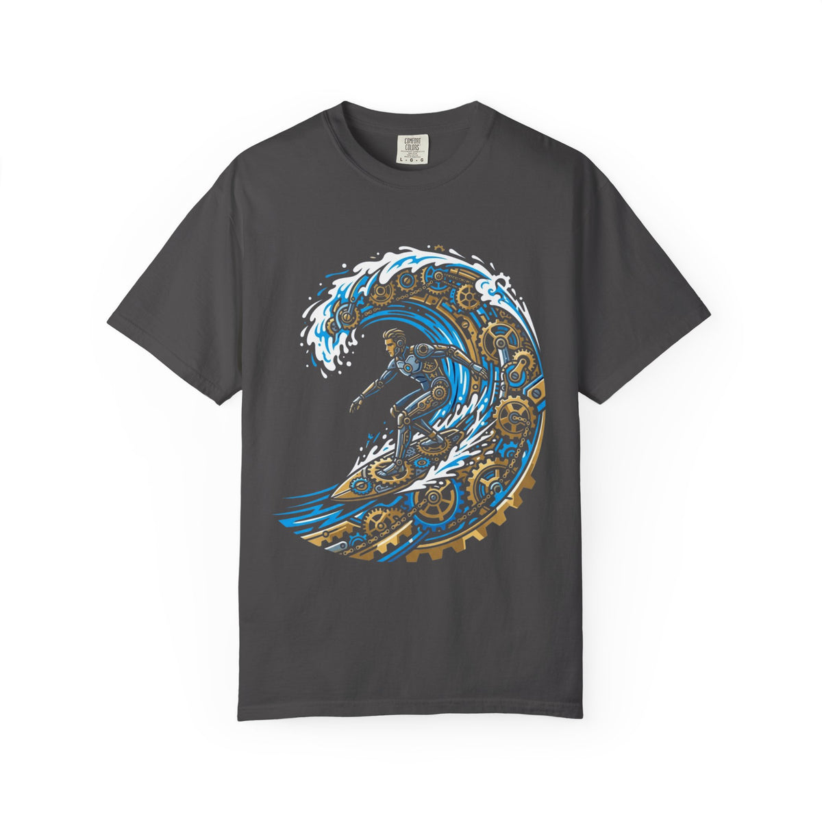 Color: Graphite | Time Surfer Unisex Garment-Dyed Tee