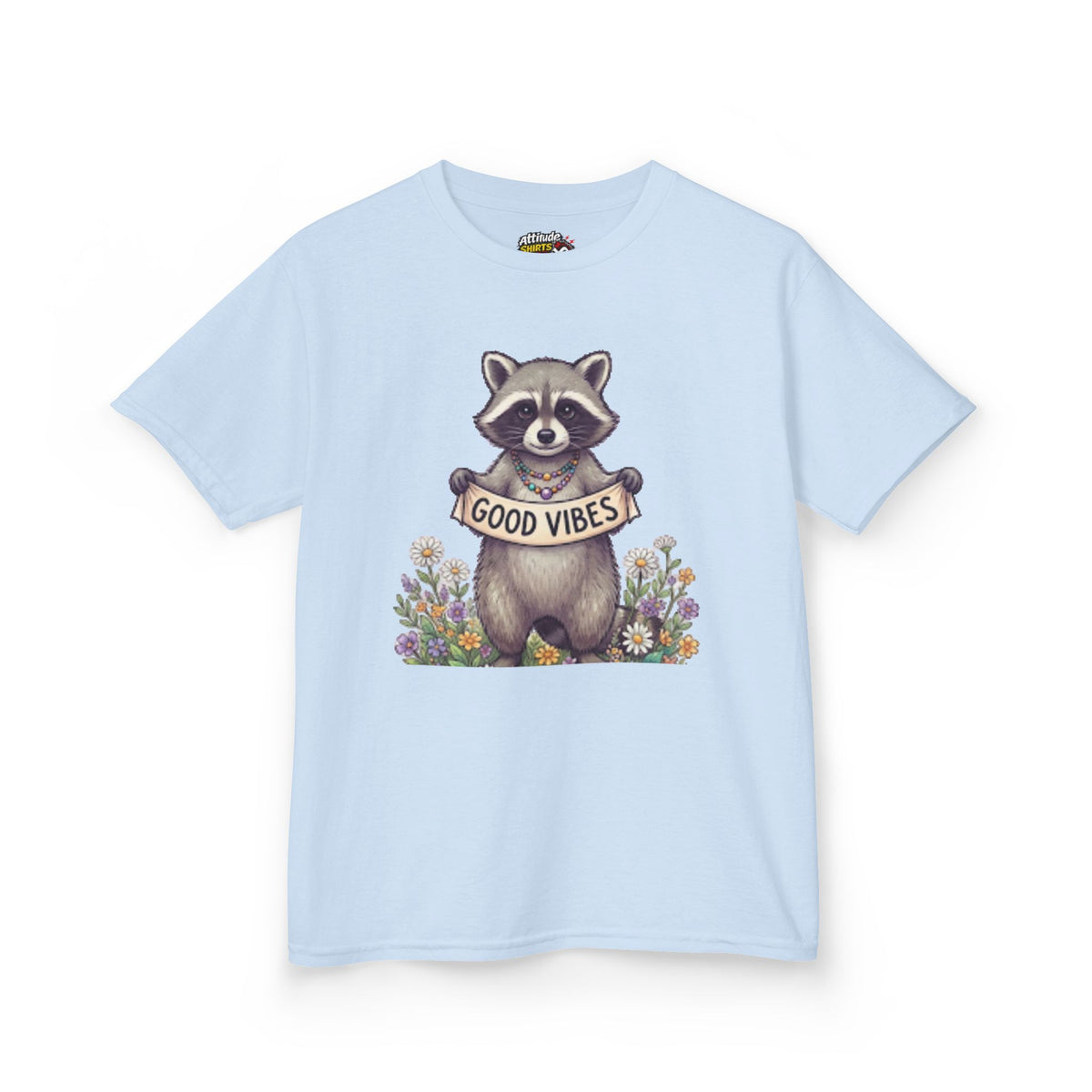 "Hippy Raccoon" Kids Tee