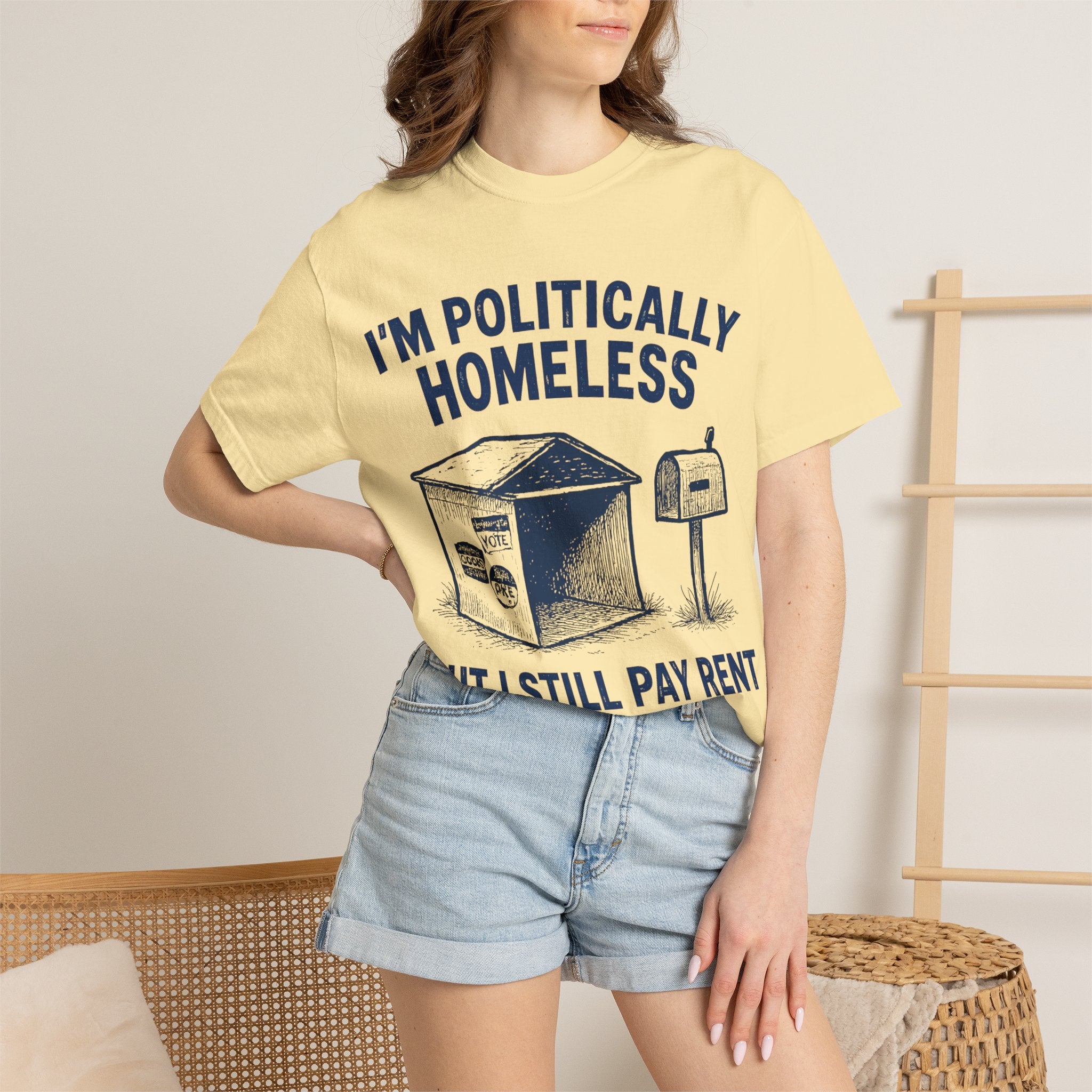 "The "Safe Space" Sentry"  Unisex Garment-Dyed T-shirt
