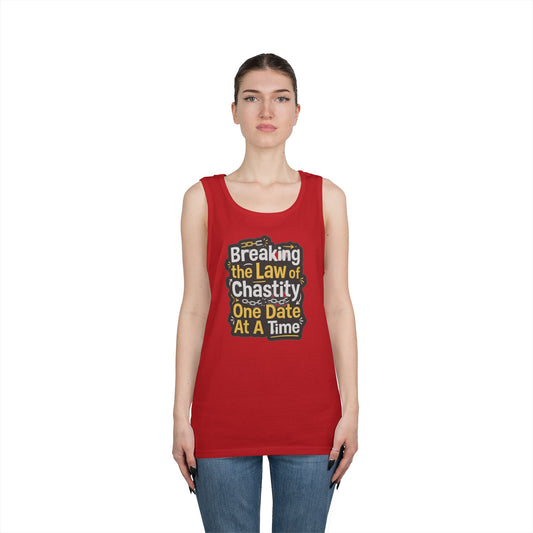 Color: Red | Breaking the Law of Chastity Tank Top