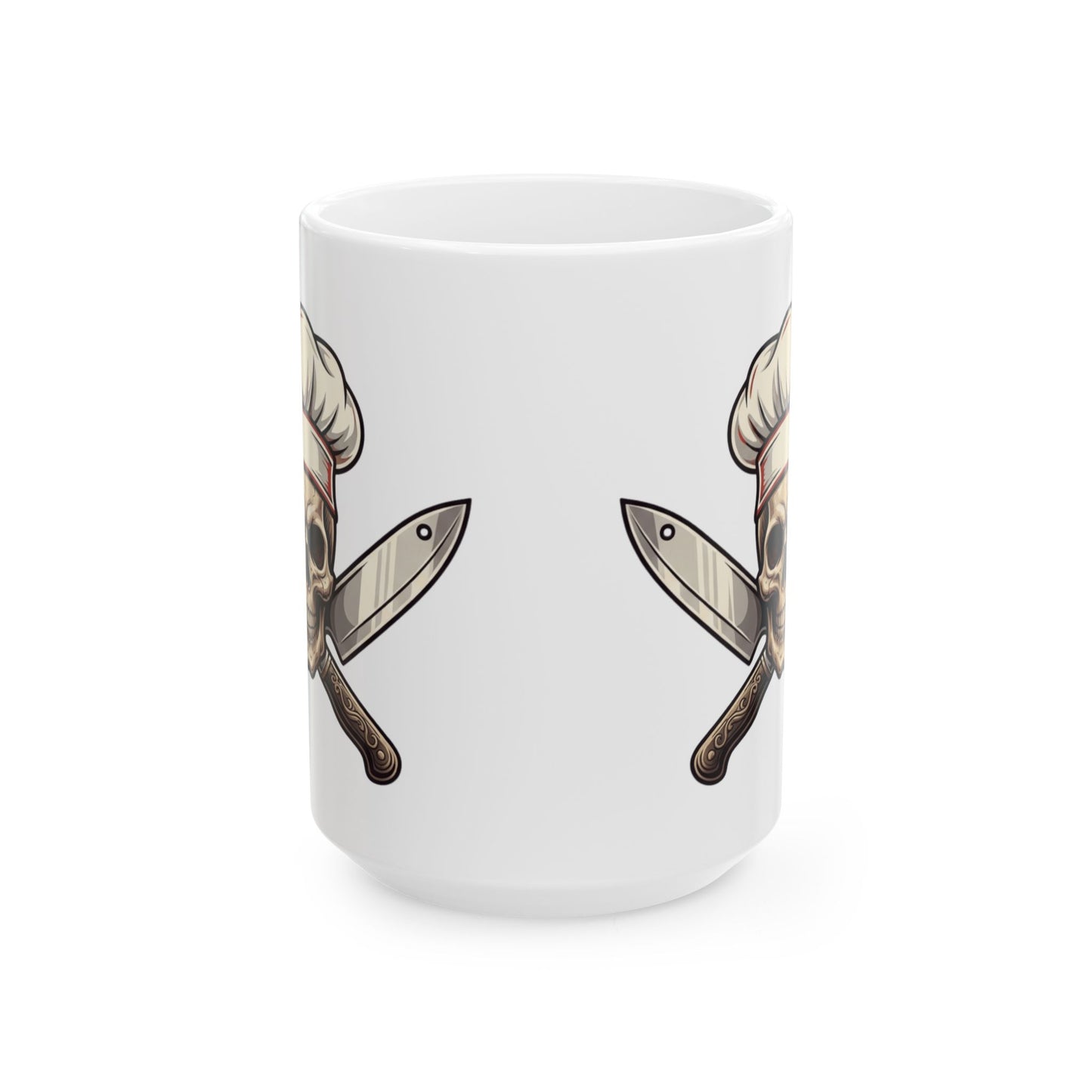 "Hell's Kitchen Literally" White Ceramic Mug — Graphic