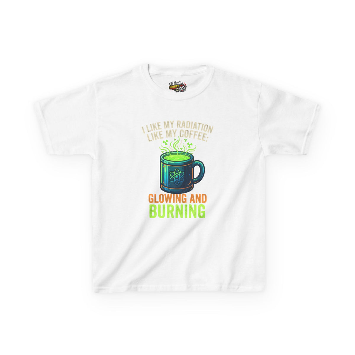 I Like My Radiation Like My Coffee Kids Tee