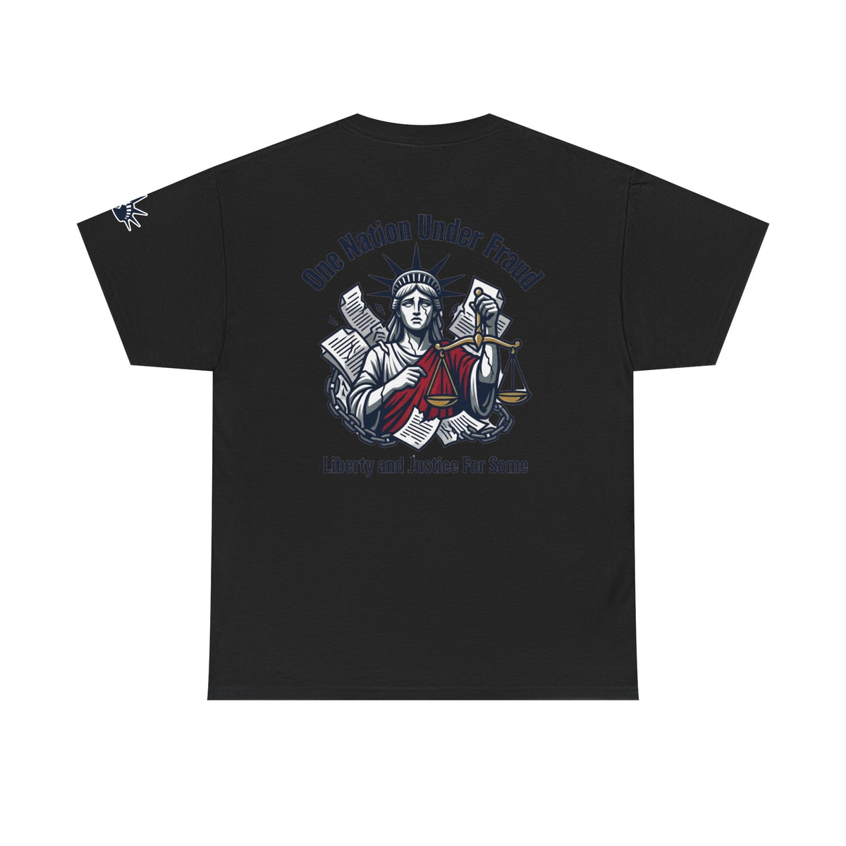 Color: Black | One Nation Under Fraud Premium Graphic Tee