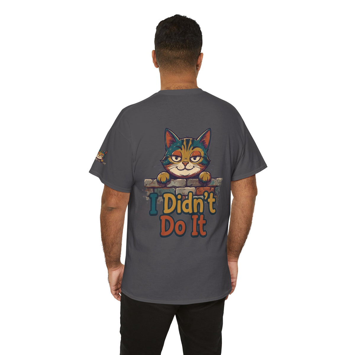 Color: Charcoal | I Didn't Do It Premium Graphic Tee
