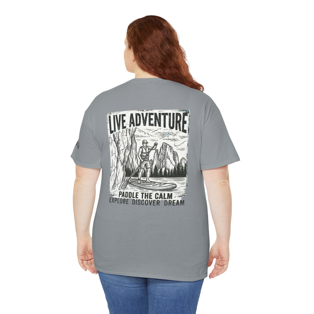 "Live Adventure - Paddle Board" Premium Graphic Tee