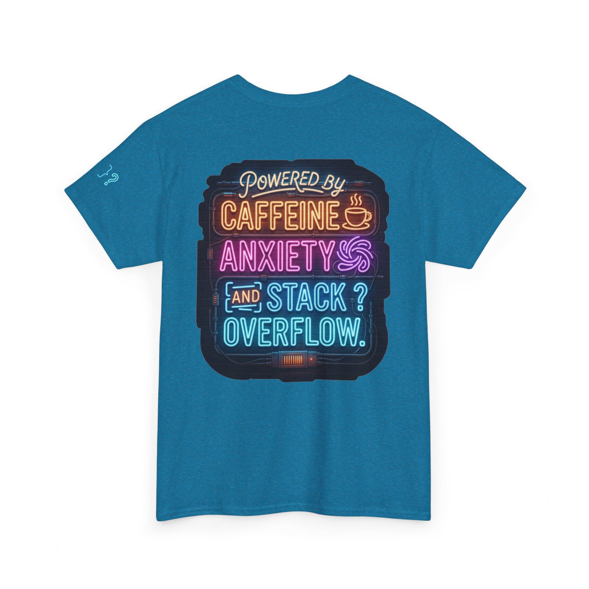 "Caffeine Anxiety And Stack Overflow" Premium Graphic Tee