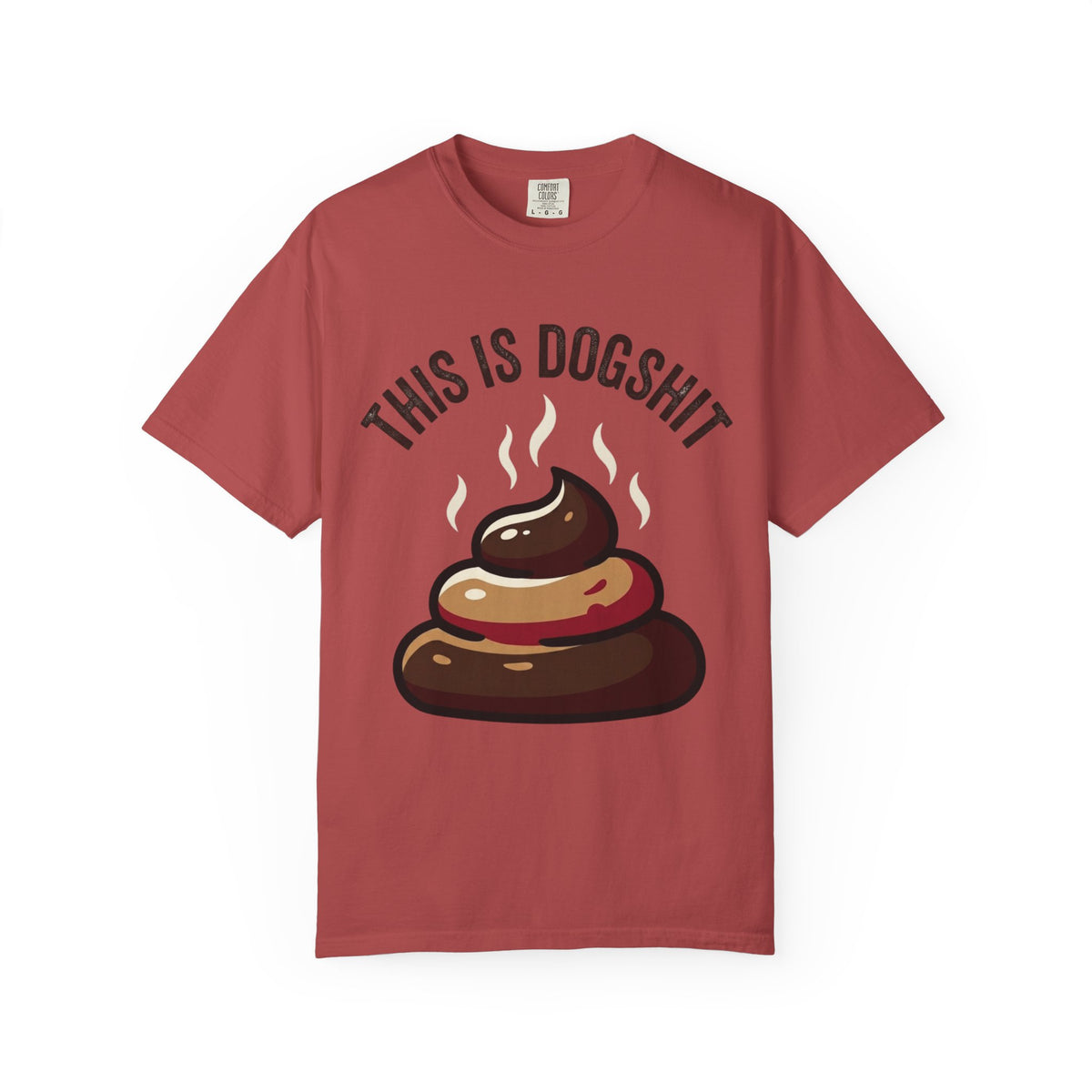 Color: Crimson | This is Dogshit Unisex Garment-Dyed Tee