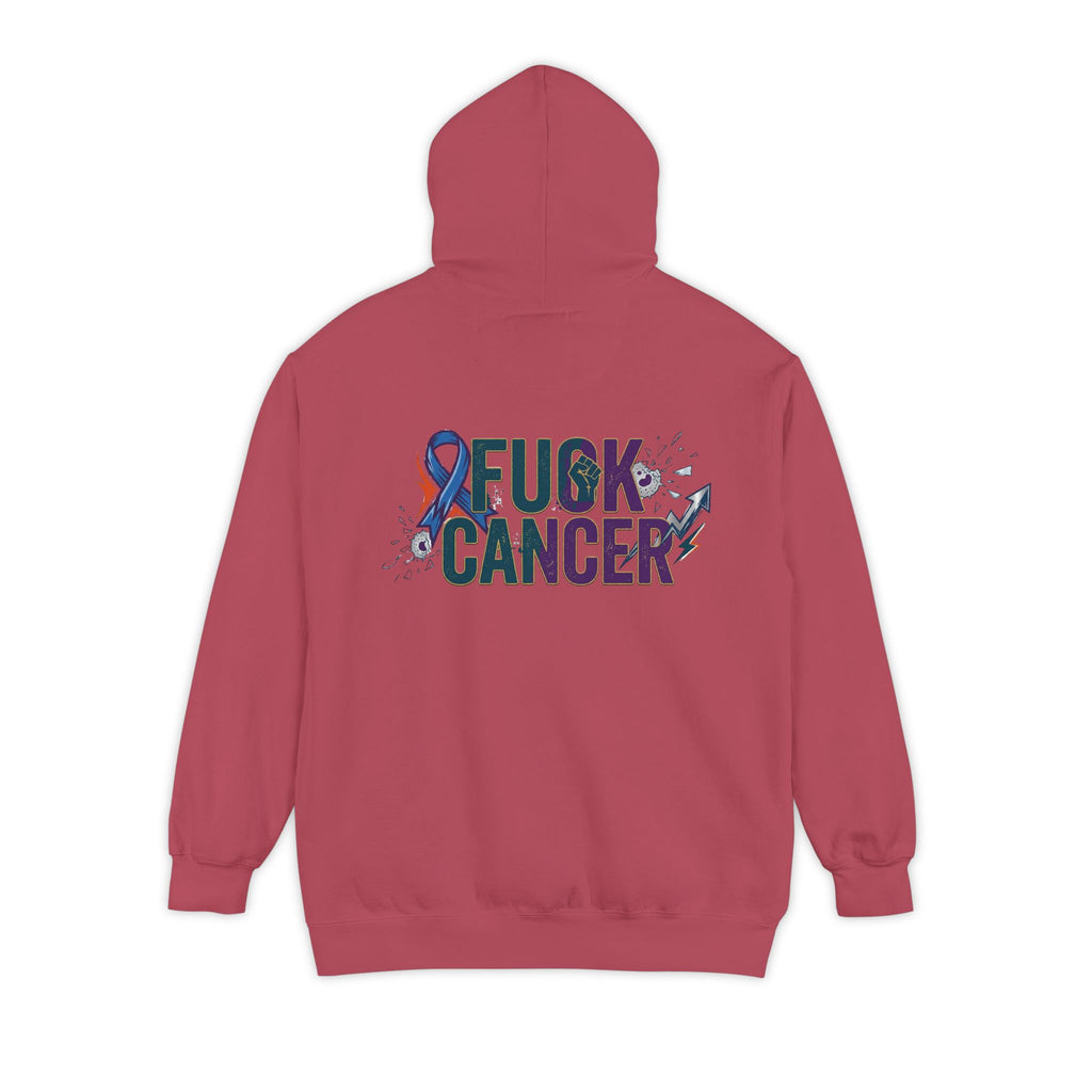 "Fuck Cancer" Garment-Dyed Hoodie