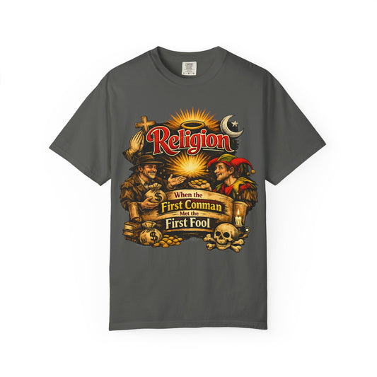 Color: Pepper | The Original Transaction Unisex Garment-Dyed T-shirt