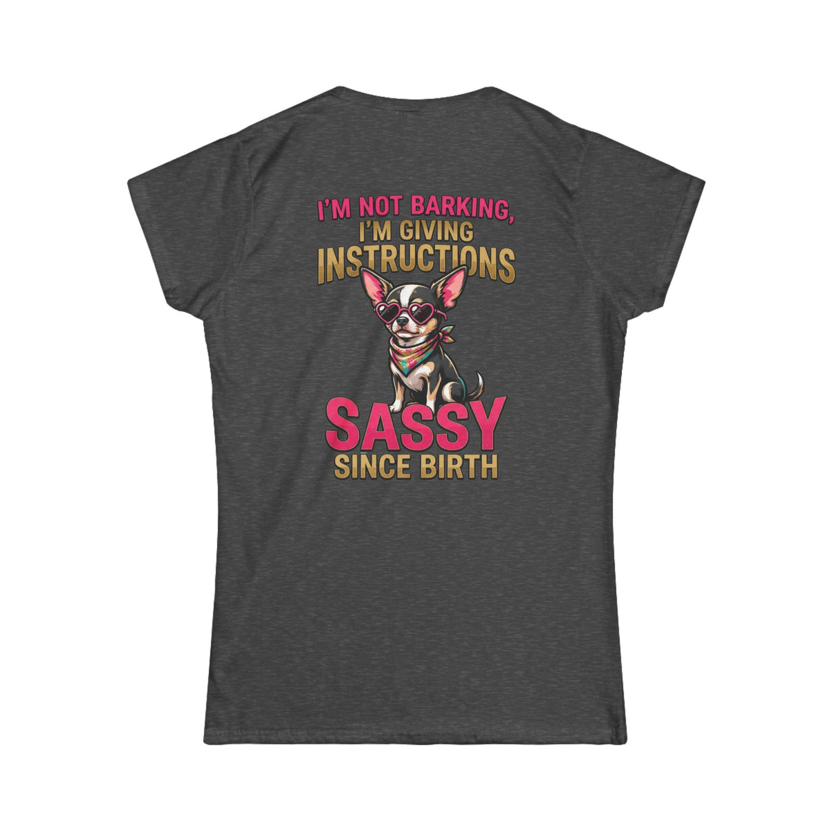 Color: Dark Heather | Sassy Since Birth Women's Tee
