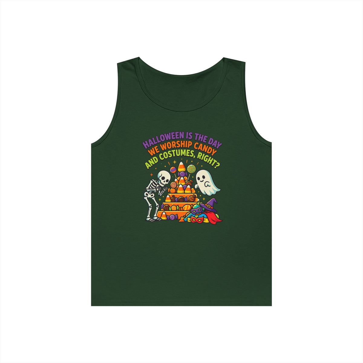 Color: Forest Green | Worship Candy Tank Top