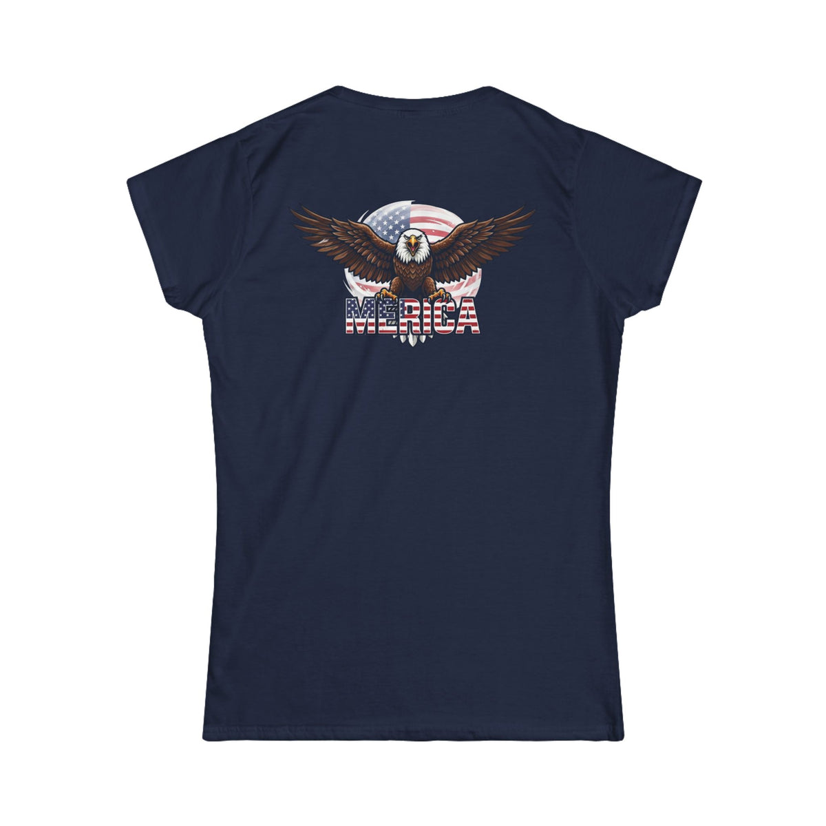 Color: Navy | Merica Women's Tee