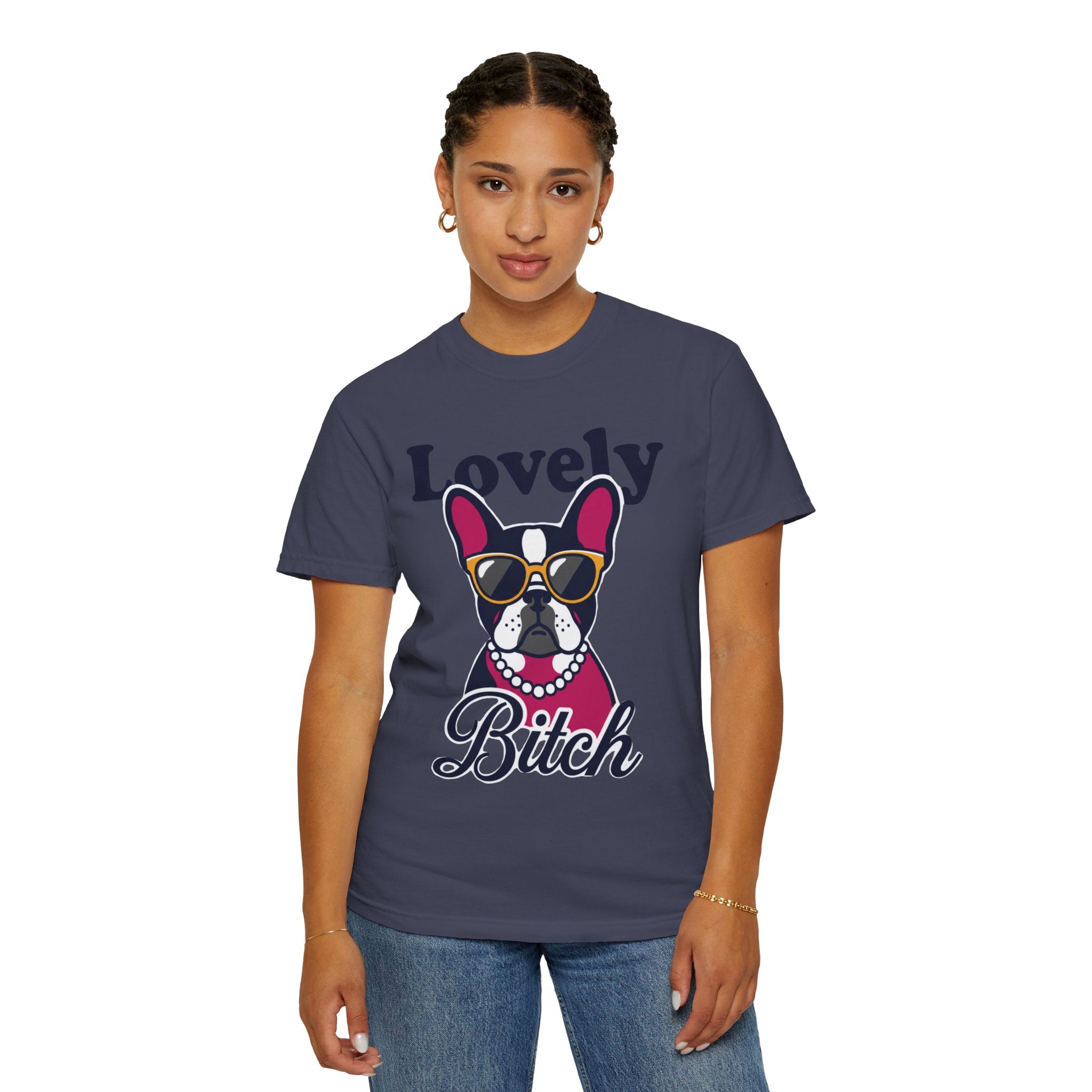 "Lovely Bitch" Unisex Garment-Dyed Tee