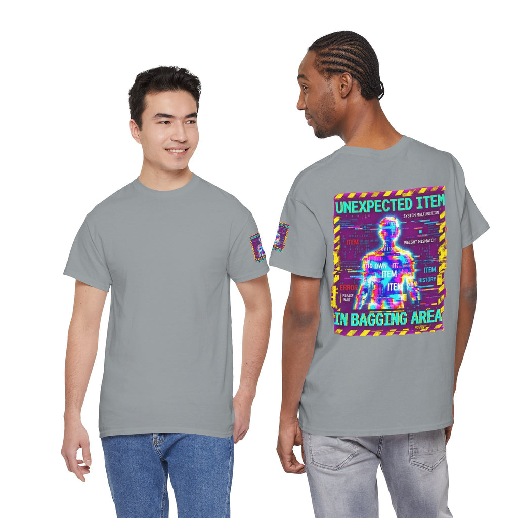 "Unexpected Item In Bagging Area" Premium Graphic Tee