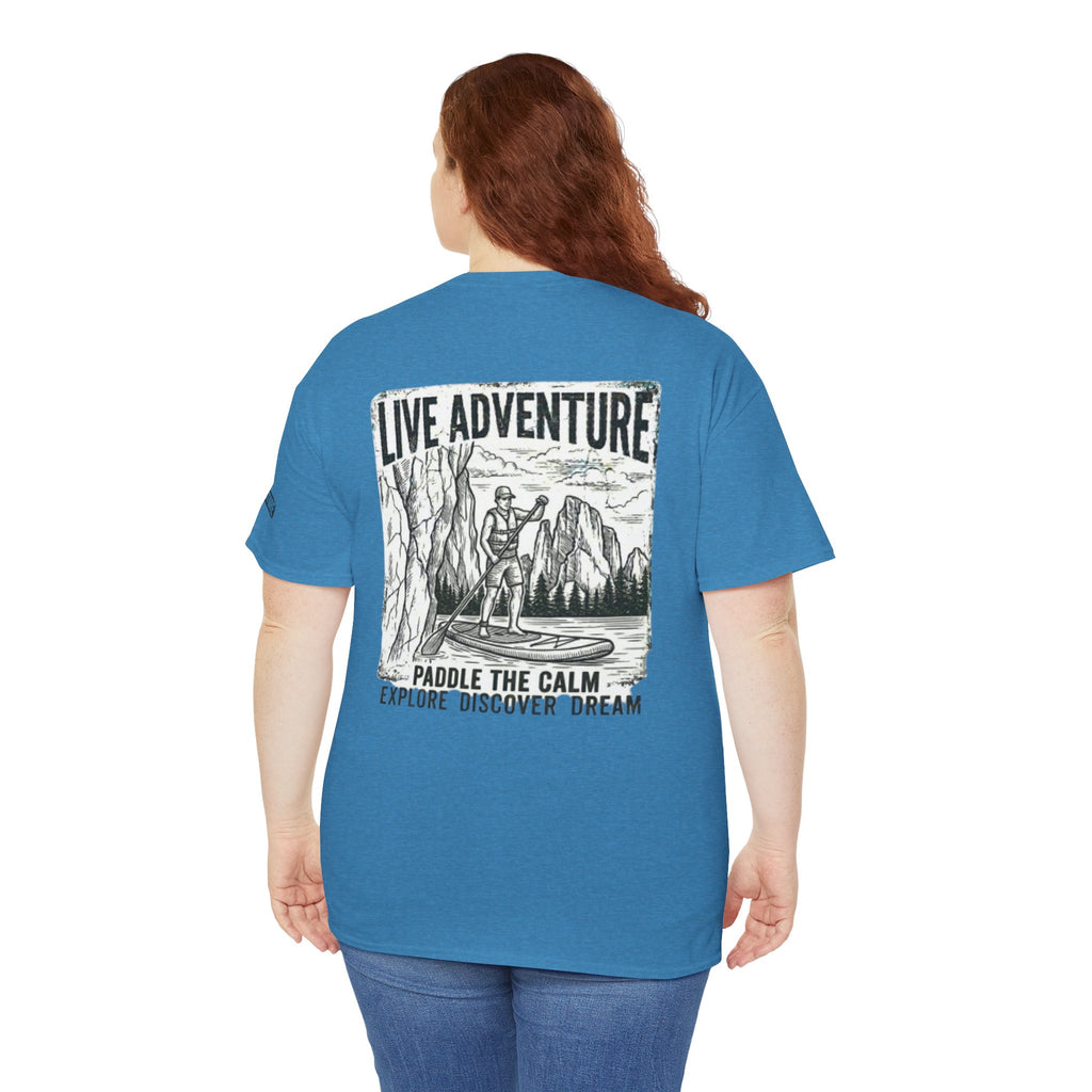 "Live Adventure - Paddle Board" Premium Graphic Tee