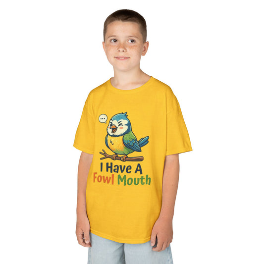 "Fowl Mouth" Kids Tee