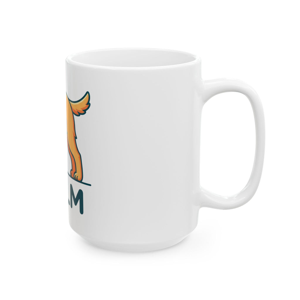 "Dog CALM" White Ceramic Mug