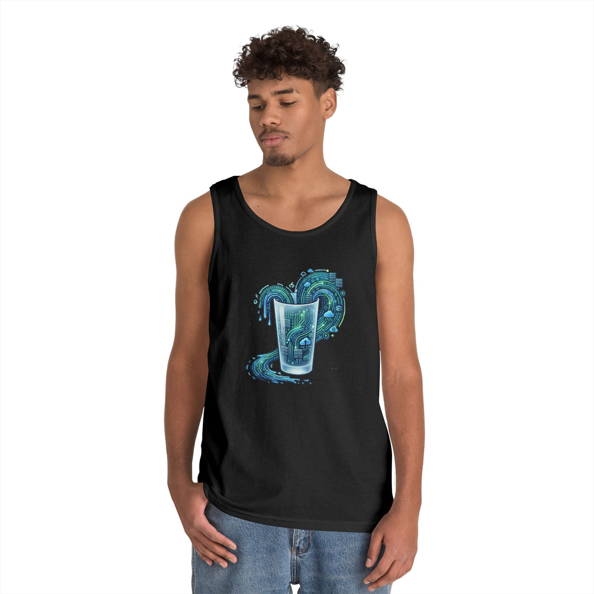 "Glass of Data" Tank Top