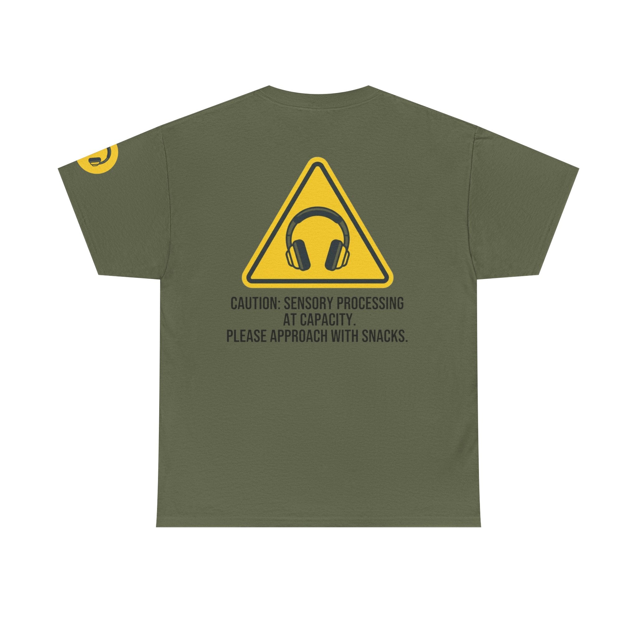 "Sensory At Capacity" Premium Graphic Tee