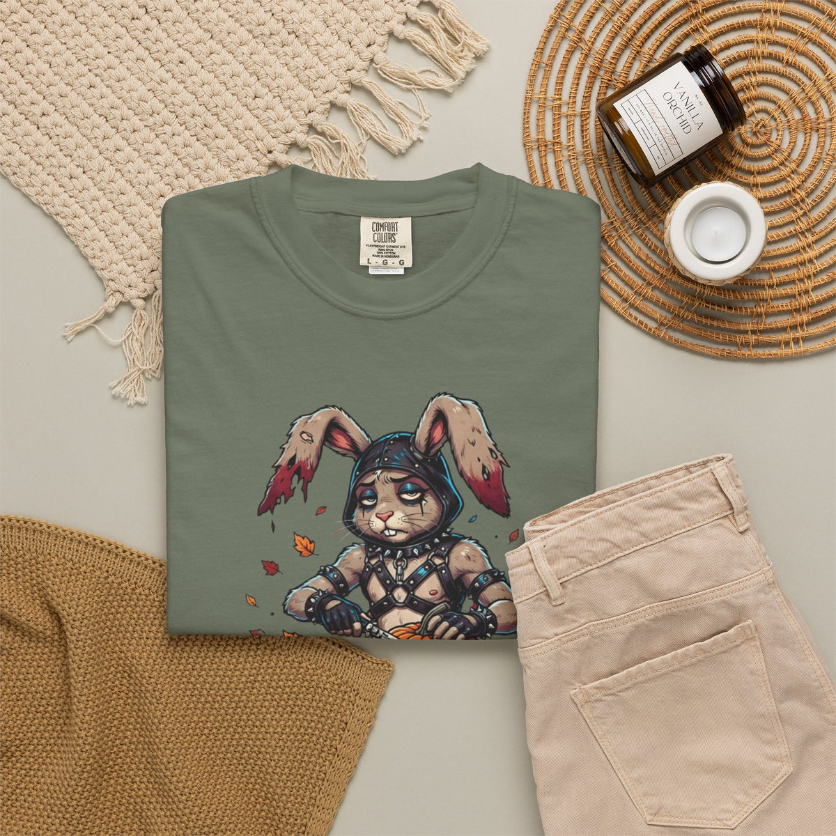 "Fertility Festival" Unisex Garment-Dyed Tee
