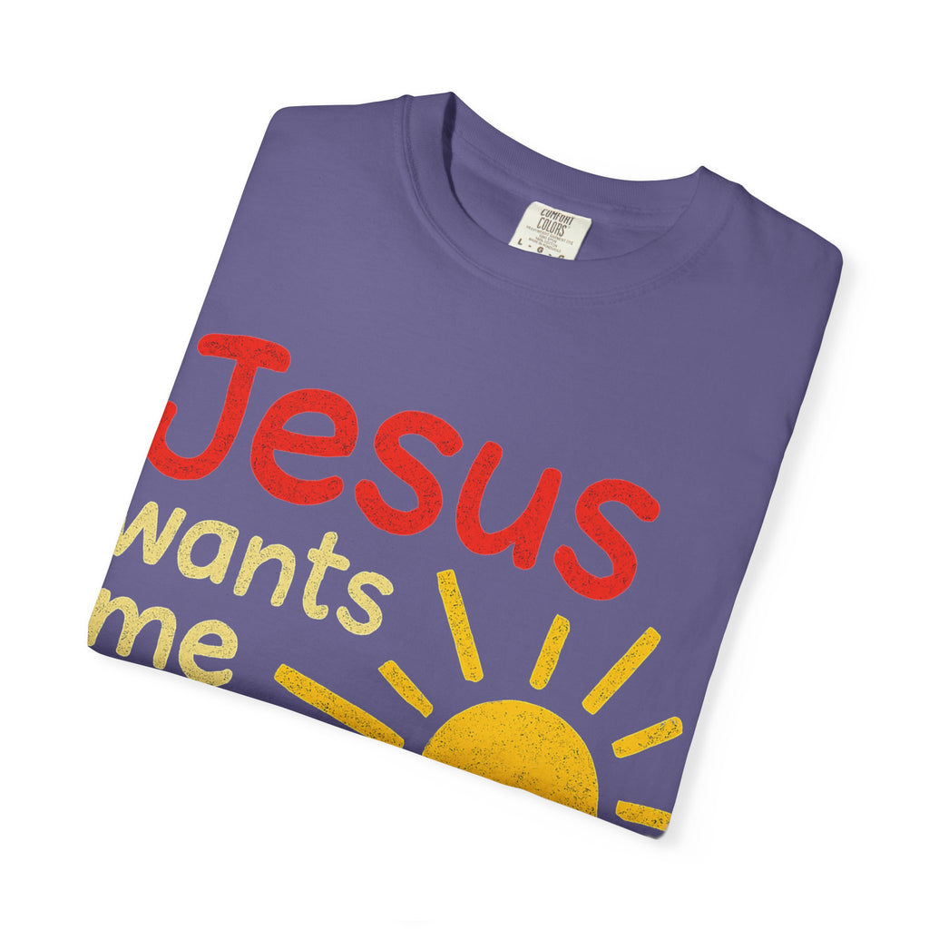 "Jesus Wants Me As An Apostate" Unisex Garment-Dyed T-shirt