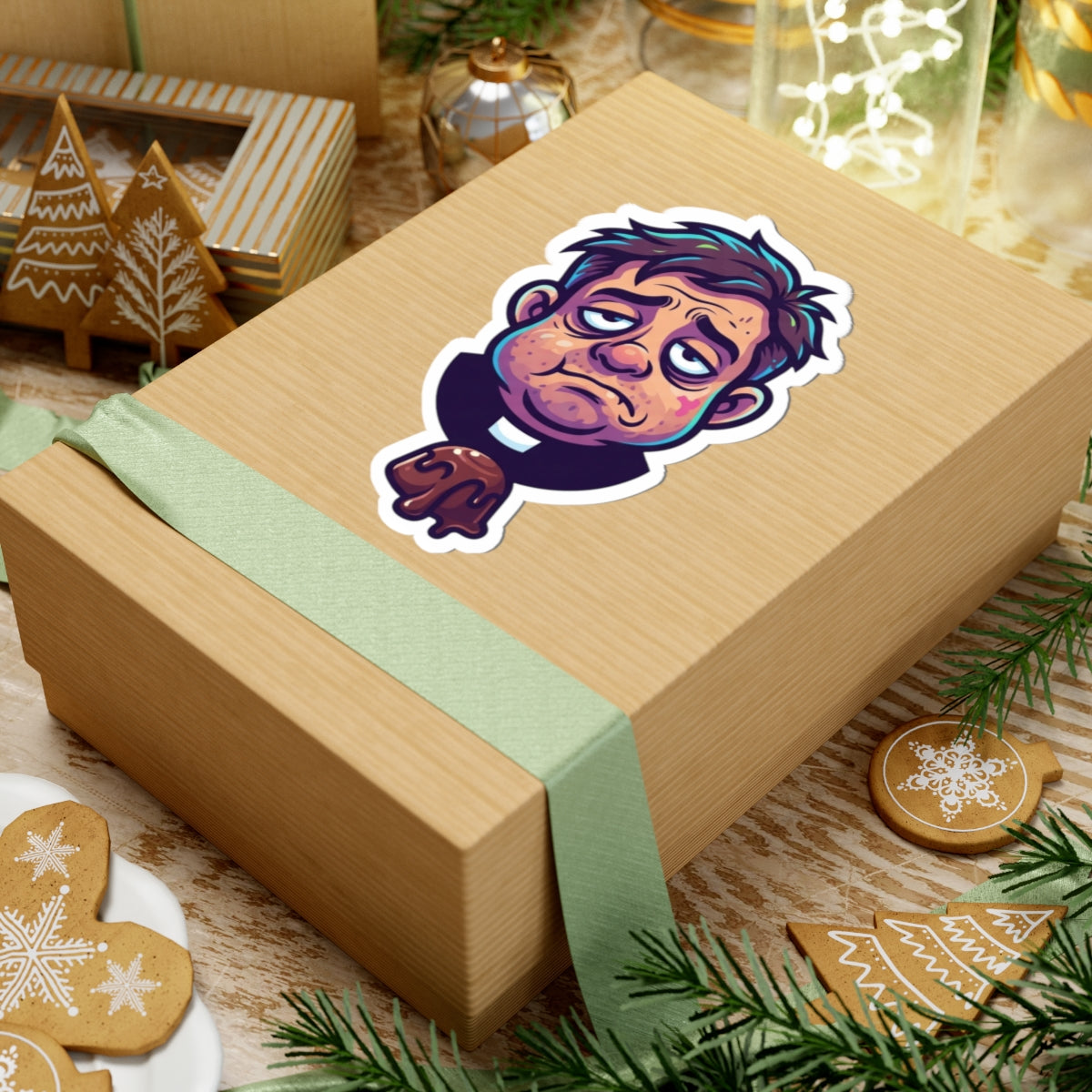 "Forgive Me Father Too Much Candy" Sticker