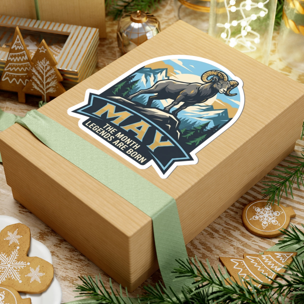 "May Legend" Sticker — Main