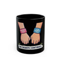 "Grandpa's Favorite" Black Ceramic Mug — Graphic
