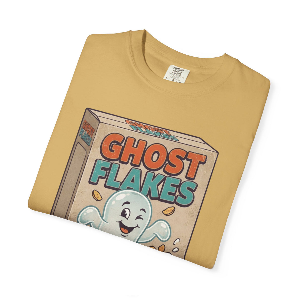 "Ghost Flakes" Unisex Garment-Dyed Tee