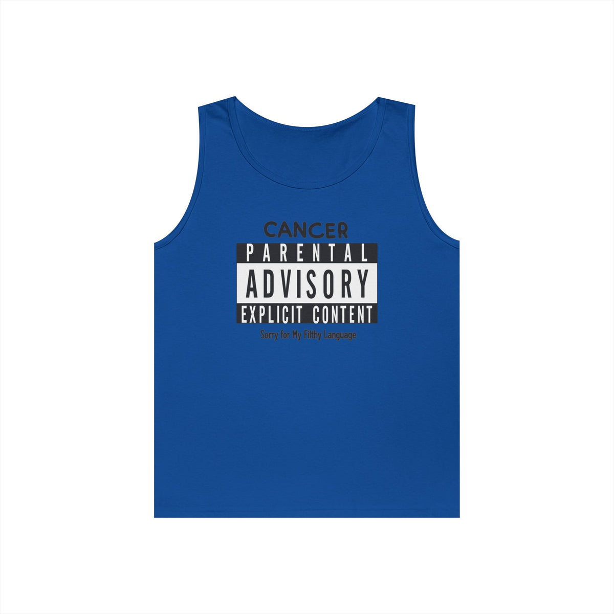 "Sorry For My Filthy Language" Tank Top