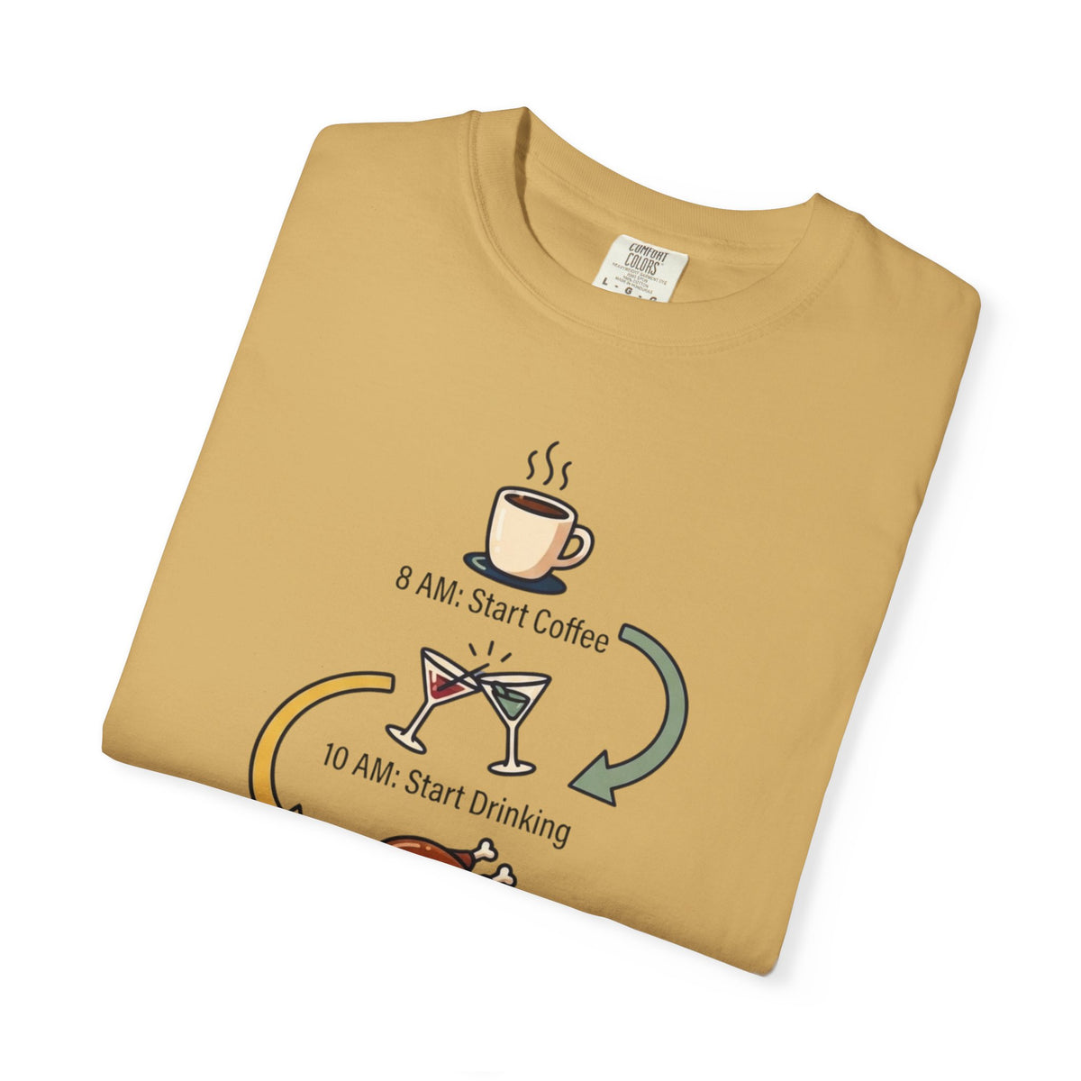 Thanksgiving Regrets Unisex Garment-Dyed Tee