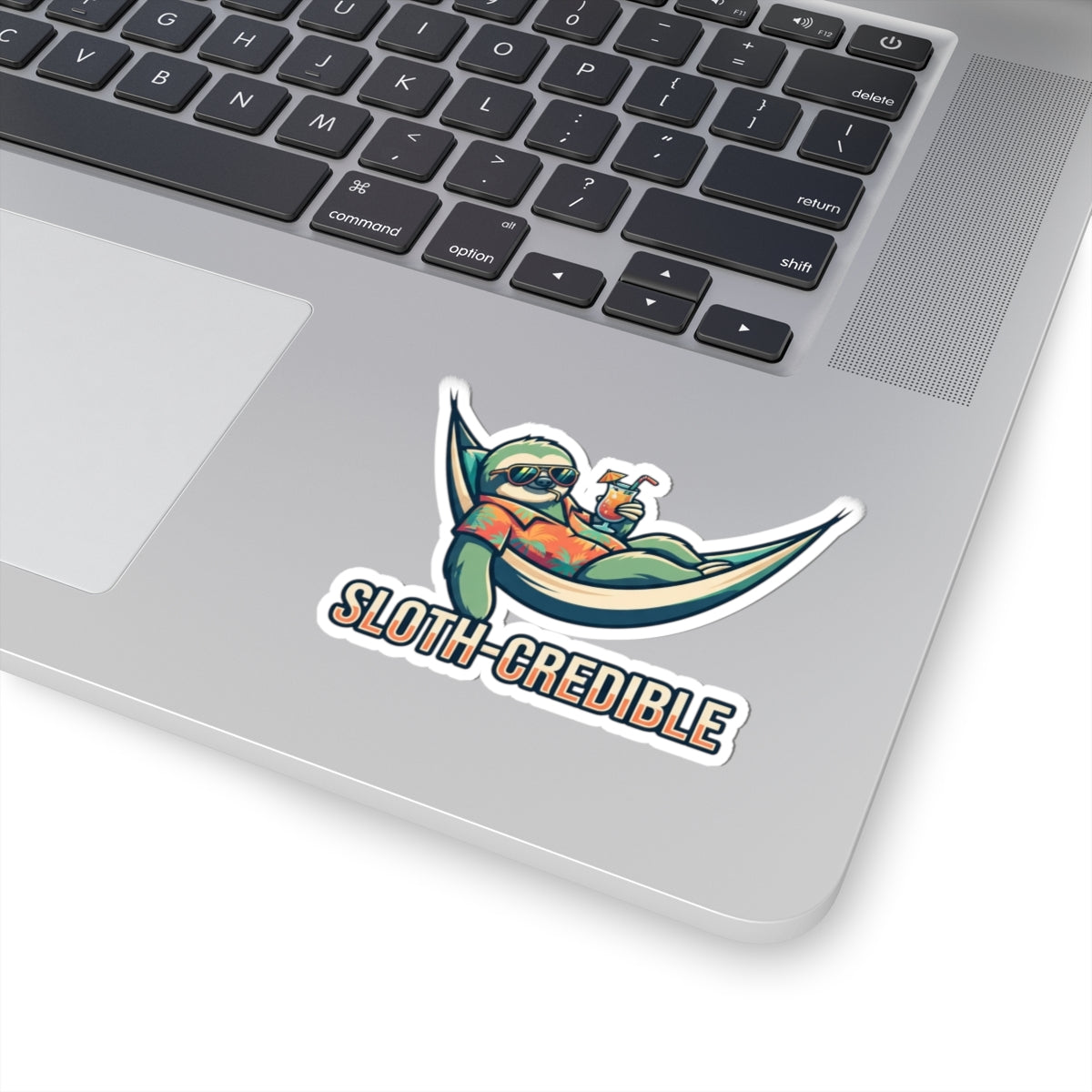 "Sloth Credible" Sticker — Main