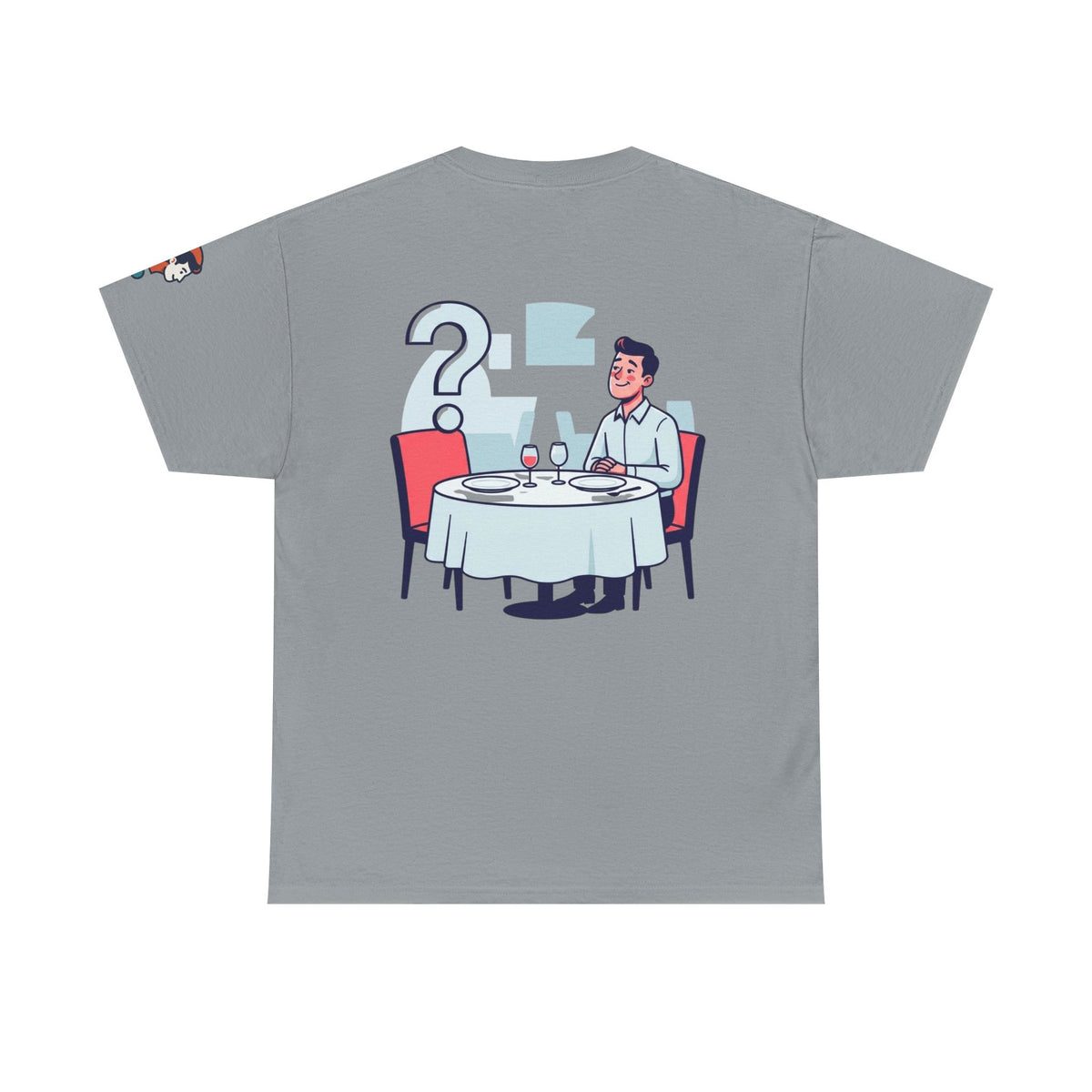 Color: Gravel | Main Character Energy Premium Graphic Tee
