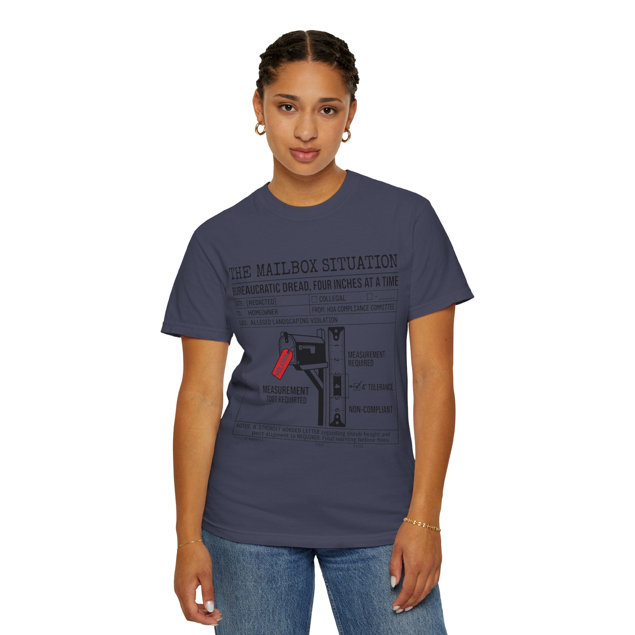 "Mailbox Situation" Unisex Garment-Dyed Tee