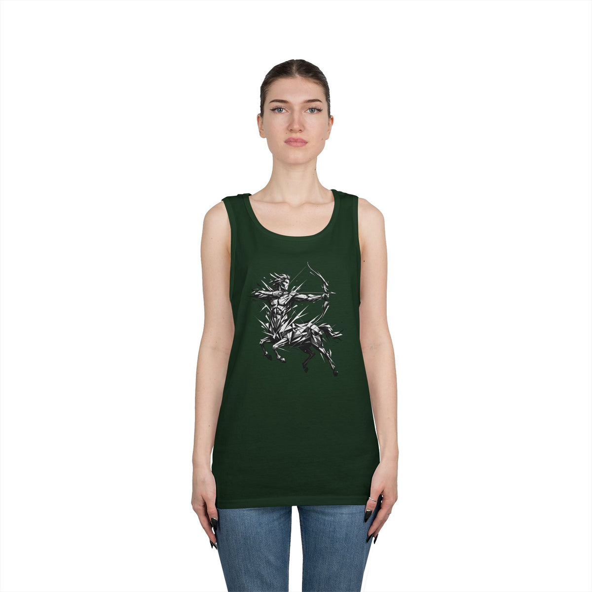 "Sagittarius The Archer Centaur" Tank Top